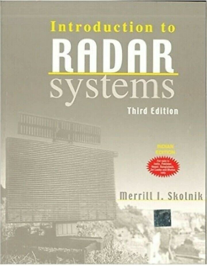 Introduction to Radar Systems by Merrill I. Skolnik 3ed