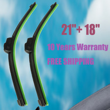 18"+21" Wiper Blades Pair All Season Front Windshield For Honda CR-V 2012-2018