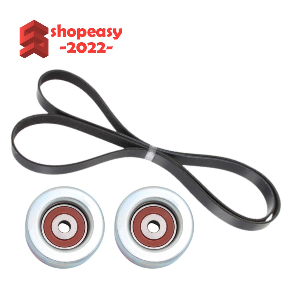 Serpentine Belt and Idler Pulley Kit for 2005-2012 Toyota Avalon 3.5L V6