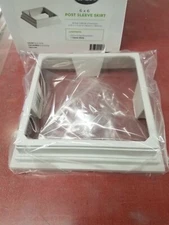 Trex 6 X 6 Transcend Classic White Composite Post Sleeve Skirt WTSKIRT6X6