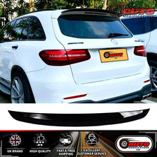 Mercedes GLC-Klasse X253 W253 Heck Kofferraum Dach Spoiler Lippe Fl&uuml;gel "schwarz gl&auml;nzend" 2015+