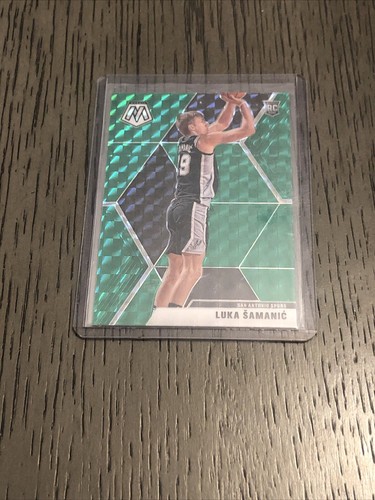 2019 20 Panini Mosaic Luka Samanic Green Rookie Card 235 EBay