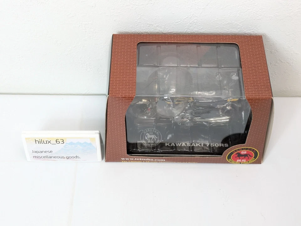 Marusan tetsuba 1/18 KAWASAKI Z2 750RS amarillo caramelo modelo de motocicleta diecast Foto 4 de 4