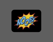 Noob Sticker Gaming Waterproof Gamer Quote Funny Gift NEW