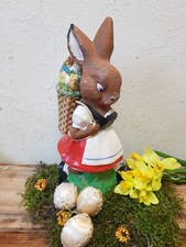 alter antiker Osterhase Candy Container Masse Befüllen Füll Box