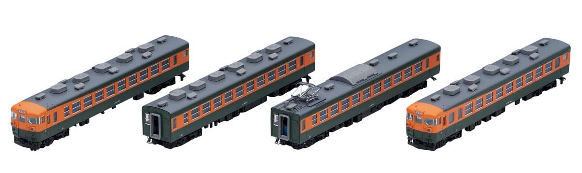 鉄道模型　JR東日本　165系　モーター付4両セット TOMIX N gauge JNR 165167 series refrigerated car Shonan