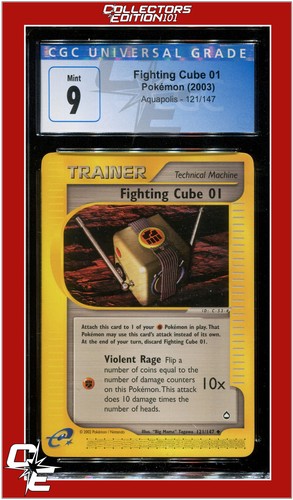 Fighting Cube 01 graded CGC 9 for sale on eBay