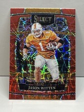 2022 Panini Select Draft Picks Jason Witten #59 Red Lazer Prizm Parallel