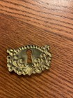 Brass Replacement Victorian Eschuchion Desk Hardware — photo 2