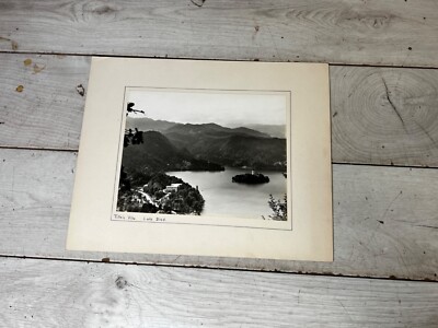Vintage Schwarzweiß Foto 60er Tito s Villa Bleder See Slowenien Photograph alt