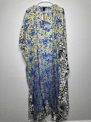 NWT Steve Madden Blue Floral Topper
