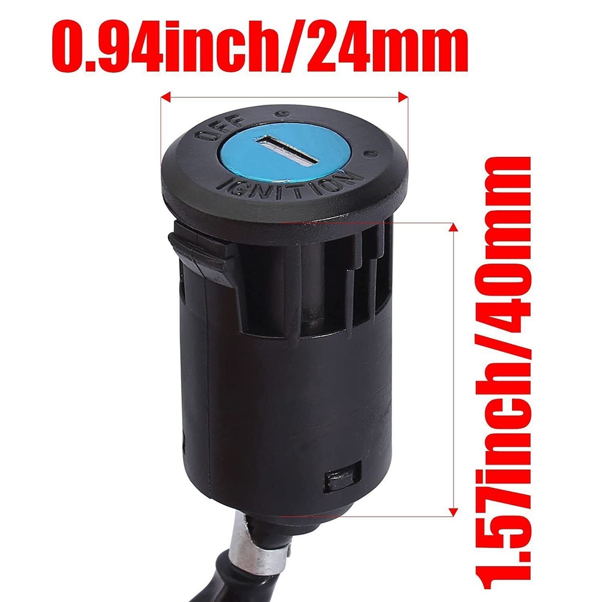 k6 km1  Saki Hitachi Excavator Zx200-1 -2 -3 -5 -6 Flameout Motor Plug 6