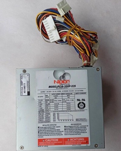 Alimentatore NIPRON PC1U-300P-E2S – Modulo Di Potenza Usato, Senza Marca