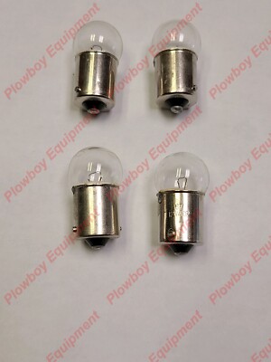 # 67 Light Bulb Set of 4 for Case IH Farmall Ford Deere Massey White ...