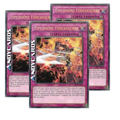 3x FIRE KNIGHT EXPLOSION   (Igknight Burst)   Rare   CORE IT073   YUGIOH!
