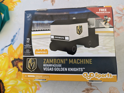 VEGAS GOLDEN KNIGHTS INAUGURAL ZAMBONI 3D PUZZLE LEGO COMPATIBLE