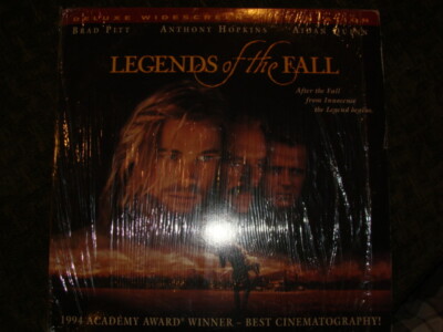LASER VIDEO DISC LEGENDS OF THE FALL BRAD PITT DELUXE WIDESCREEN PRESENTATION