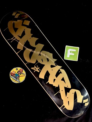 SUPER RARE City Stars Skateboard Deck Kareem Campbell Graffiti