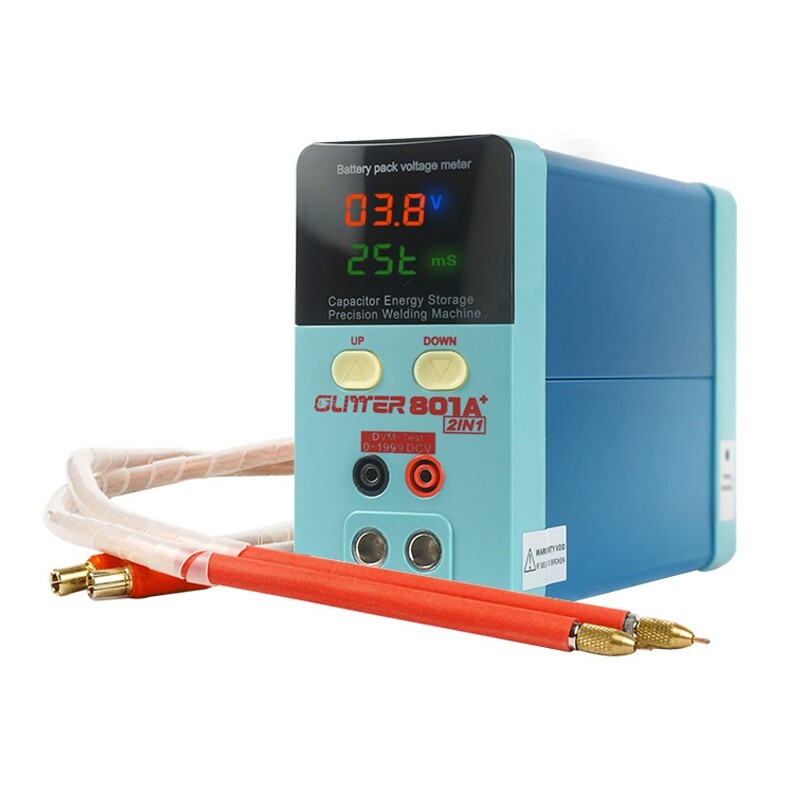 GLITTER 801A+ Battery Spot Welder Energy Storage Voltage Test w/ 70A