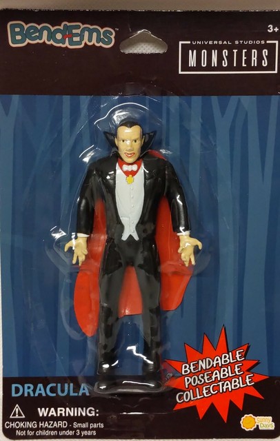 Dracula Universal Studios Monsters Bendable Poseable Figure Bend-ems Sunny Days for sale online