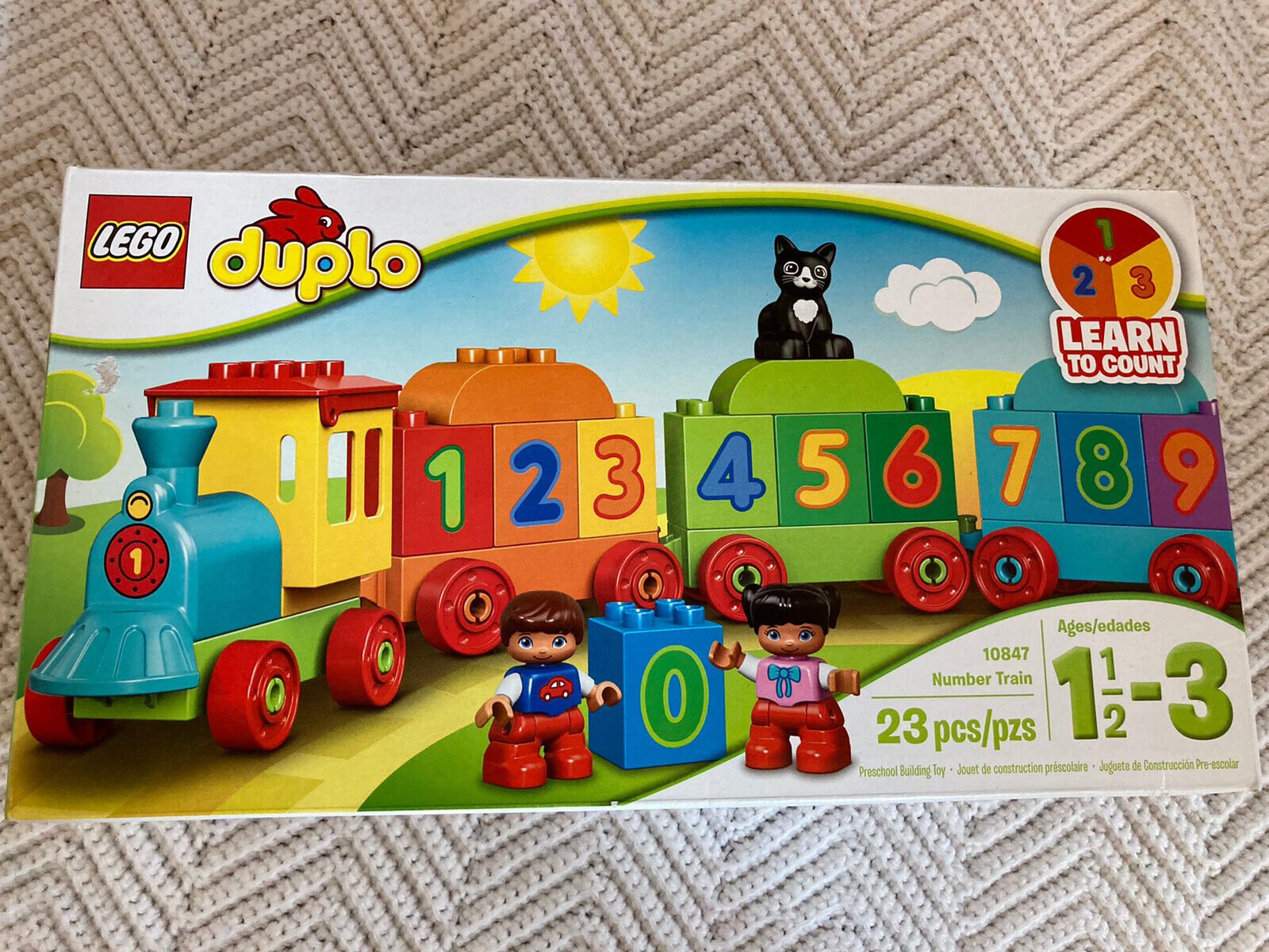 biografi lektier dom Lego Duplo 10847 Learn to Count Number Train BRAND NEW &amp; Sealed Toys  Games | eBay