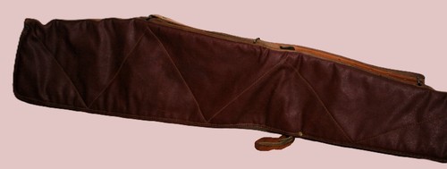 Set of 2 Vintage Leather Soft Rifle Cases - Redhead & Boyt - Excellent Condition - Picture 5 of 14