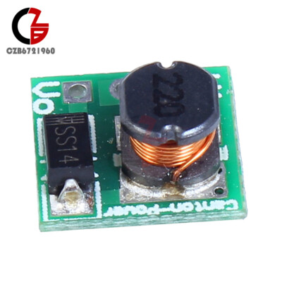 5PCS DC-DC 0.9-5V 3.3V 3.7V to 5V Boost Converter Module Voltage Step Up Board