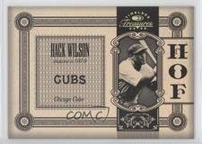 2005 Donruss Timeless Treasures Hall of Fame Gold 23/25 Hack Wilson HOF 0a1
