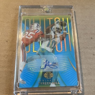2024 Panini Illusions Clutch Tyreek Hill Auto 23/35 Dolphins