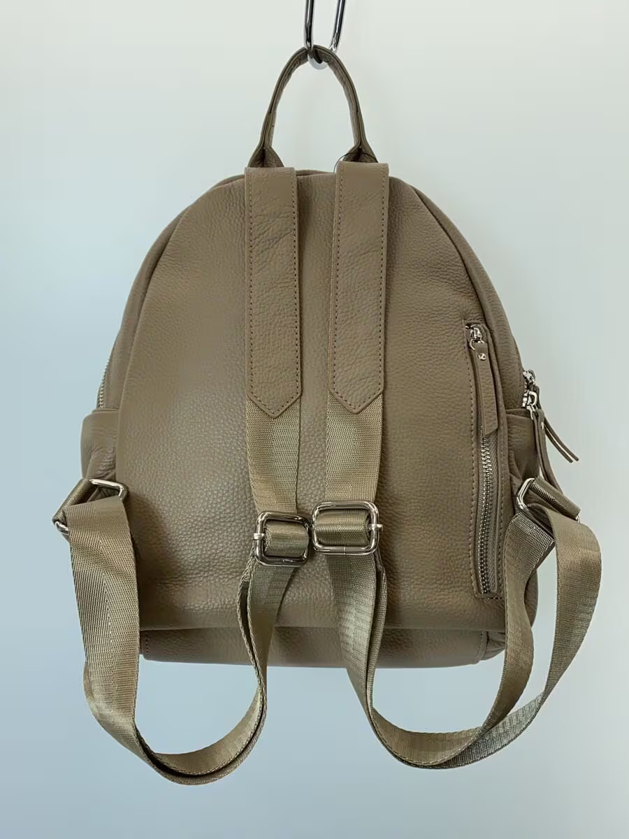 BARCOS Ameri Leather Backpack, Faux Leather, BEG - image 3