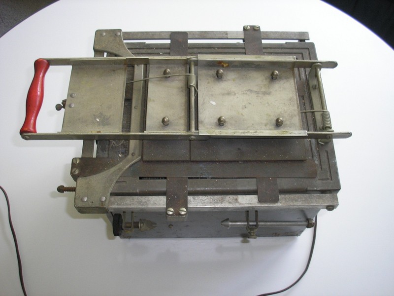 Antique Film Contact Printer Light Box w Original Working Bulbs