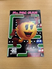 MS. Pac-Man Super Nintendo SNES Instruction Manual Booklet Only