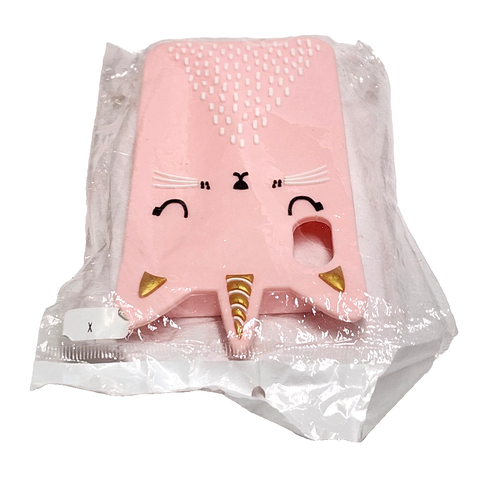 Neu iPhone X/XS 5,8" Hülle süß rosa & gold Einhorn Katze Katze weich Silikon weiß - Bild 10 von 20
