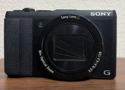 Sony Cyber-shot DSC-HX60V Black 21.1MP 30x optical Digital Camera Japanese only