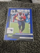 2022 Panini Donruss - Matt Judon #137 Press Proof Blue