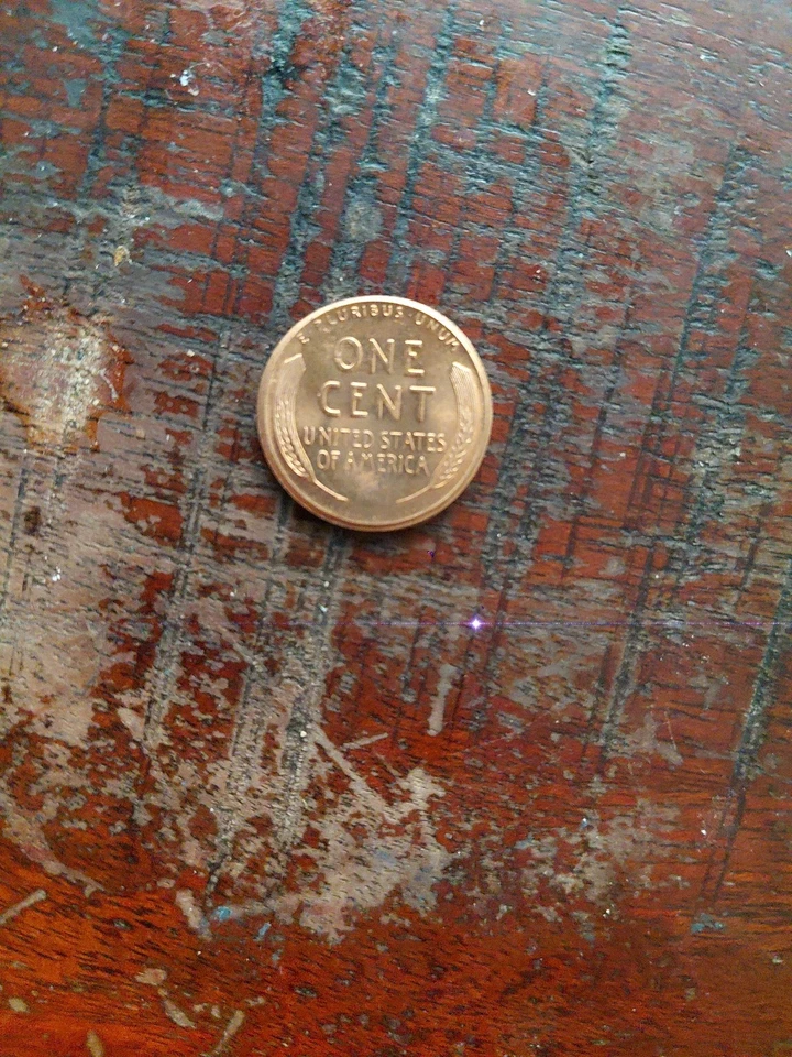 1957 D Lincoln Wheat Cent Cud RCD-1C-1957D-09R Rare Mint Error - Image 3 of 4