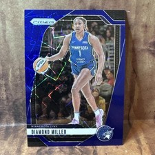 2024 Panini Prizm WNBA - Diamond Miller #63 Blue Velocity Prizm