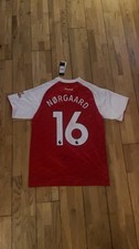 Christian Norgaard Signed 25/26 Arsenal Home Shirt with EXACT VIDEO PROOF & COA