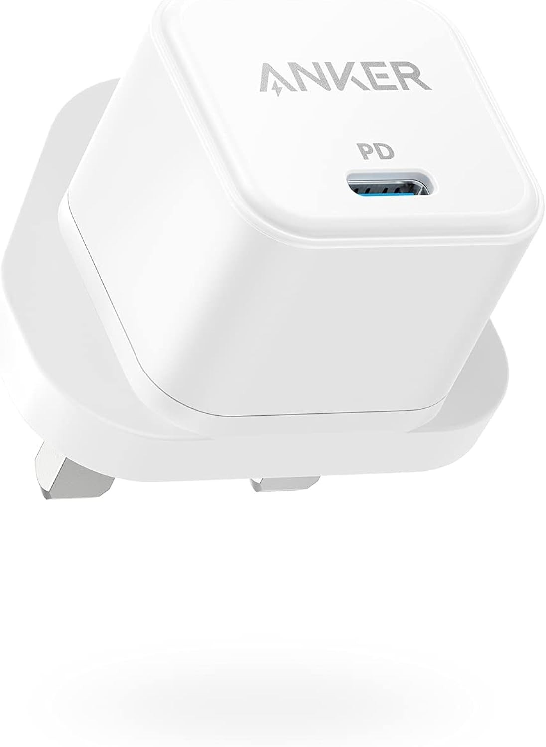 Anker 20W USB C Charger White Fast Charging PowerPort III Cube Adapter