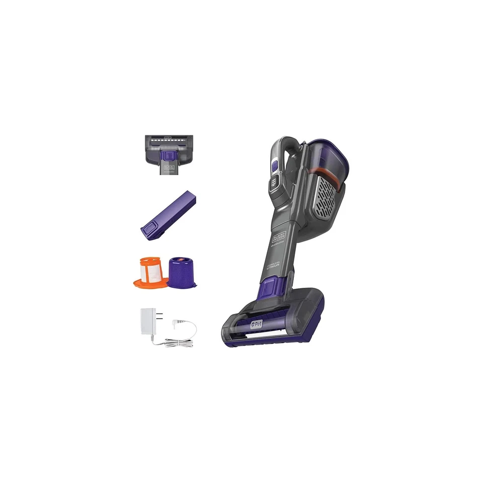 BLACK+DECKER Dustbuster(R) Advancedclean+(TM) Pet Hand Vacuum - HHVK515JP07 - Image 2 of 4
