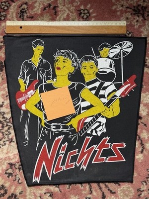Nichts-Patch/Aufnäher/ Bandmitglieder/ Meikel Clauss/ NDW /80er J.