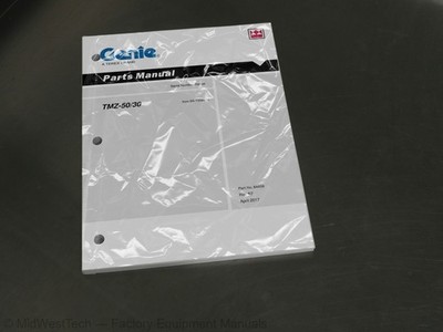 Terex Genie TMZ-50/30 Boom Lift Parts Manual Exploded View Diagram Book
