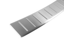 Ladekantenschutz für Mercedes M-Klasse (W163) FL 2001-2005 Silber Gebürstet