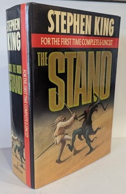 The Stand For The First Time Complete & Uncut Edition by Stephen King 1990 HC DJ