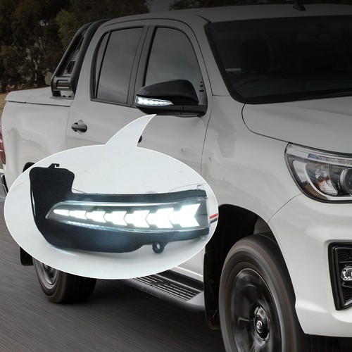 Luz de circulación diurna LED para automóvil Toyota Hilux 2019+ luz antiniebla luz de señal de giro - Imagen 2 de 8