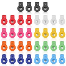 Andibro 36 Pcs Glove Locks Baseball, Nylon Baseball Glove Lace Locks for Secure
