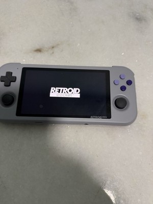 Retroid Pocket 3+ Gray 4GB RAM Handheld Retro Gaming Console Used