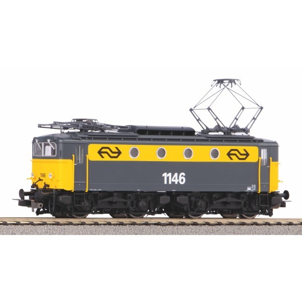 Piko 51377 E-Lok Rh 1100 Grau-Gelb, Ns, Ep. Iv H0 + Neu-image