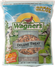 Wagner'S 62067 Deluxe Treat Blend Wild Bird Food, 4 Pound Pack of 1 