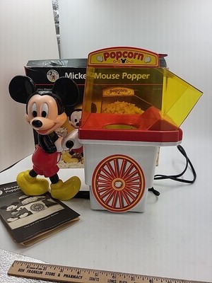 Vitantonio Mickey Mouse Popcorn Popper 1994 Vintage Disney WORKING